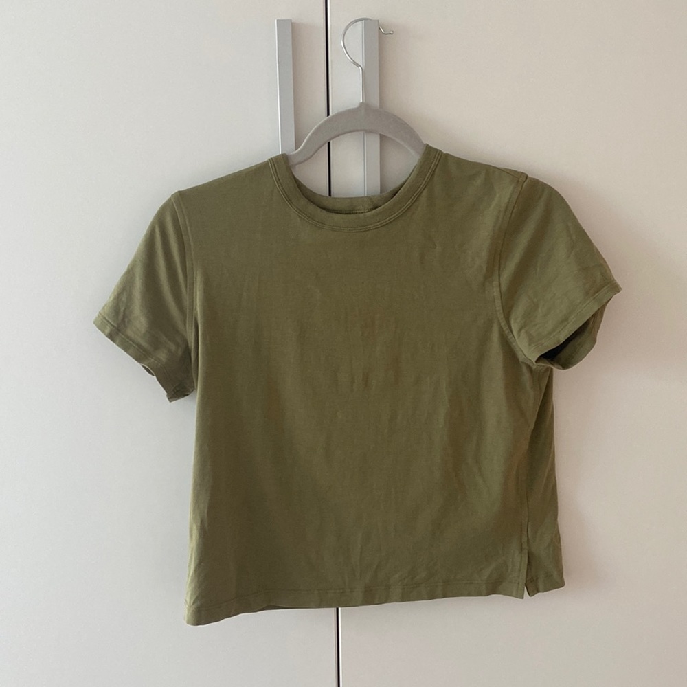 Lululemon oversized tee shirt